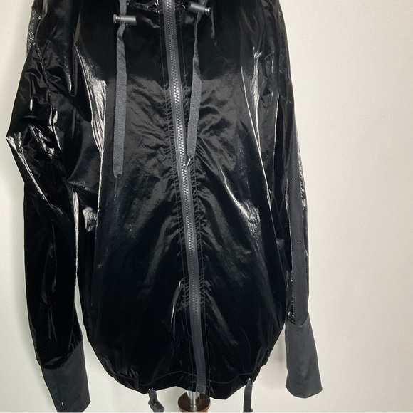 New Zyia Midnight Gloss Bomber Jacket with Shorts Size Medium - Picture 5 of 16